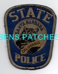 CALIFORNIA,SANTA BARBARA STATE POLICE 1
